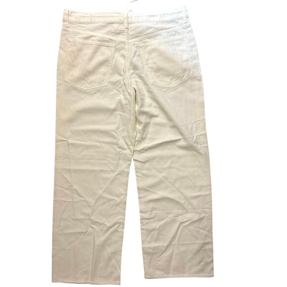 NWT Madewell Low-Slung Baggy Jean: Airy Denim Edition In Vintage Canvas Size 32 - Picture 9 of 10